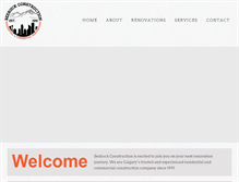 Tablet Screenshot of bedrockonline.com